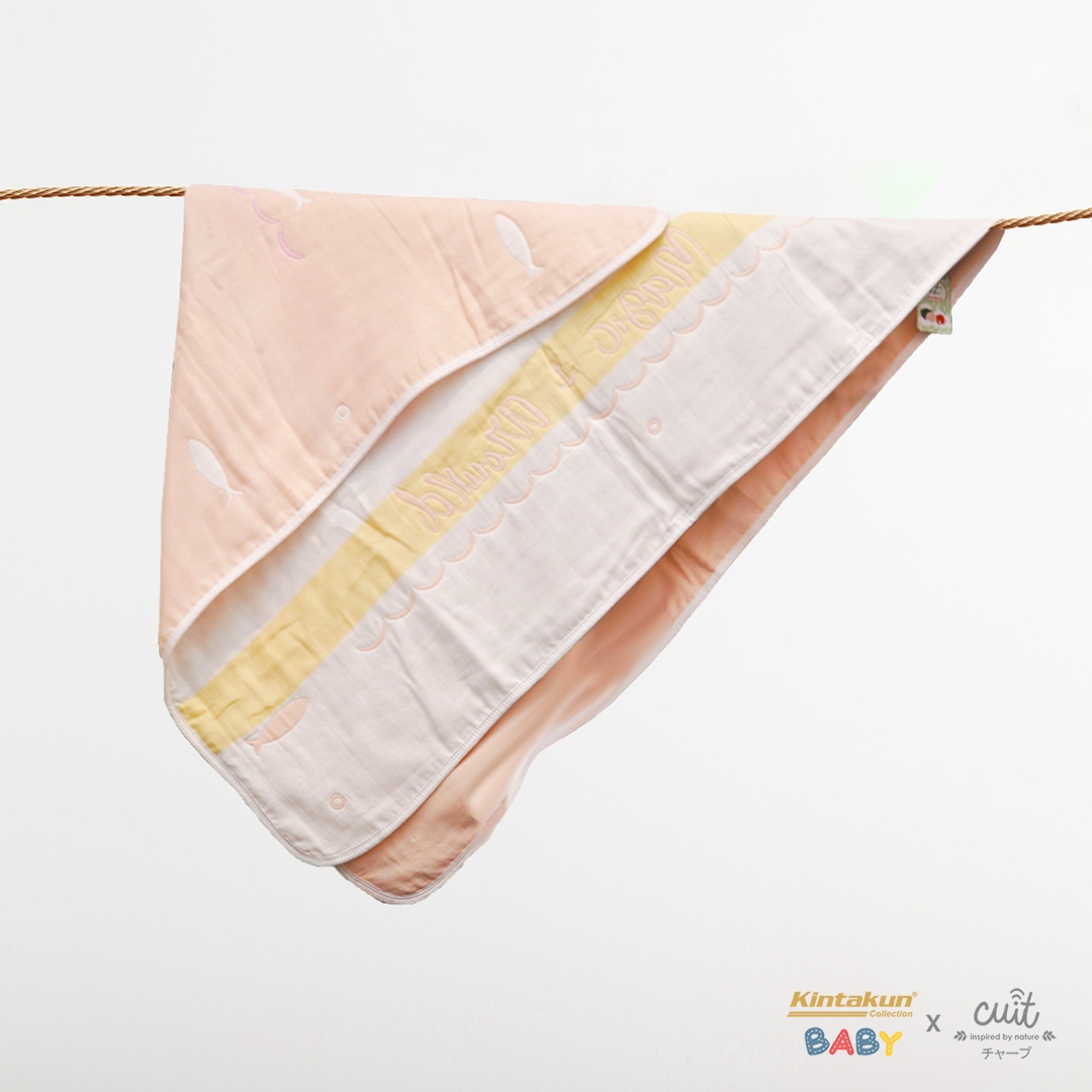 Bamboo Fiber Baby Blanket 110 X 110 Kintakun Collections